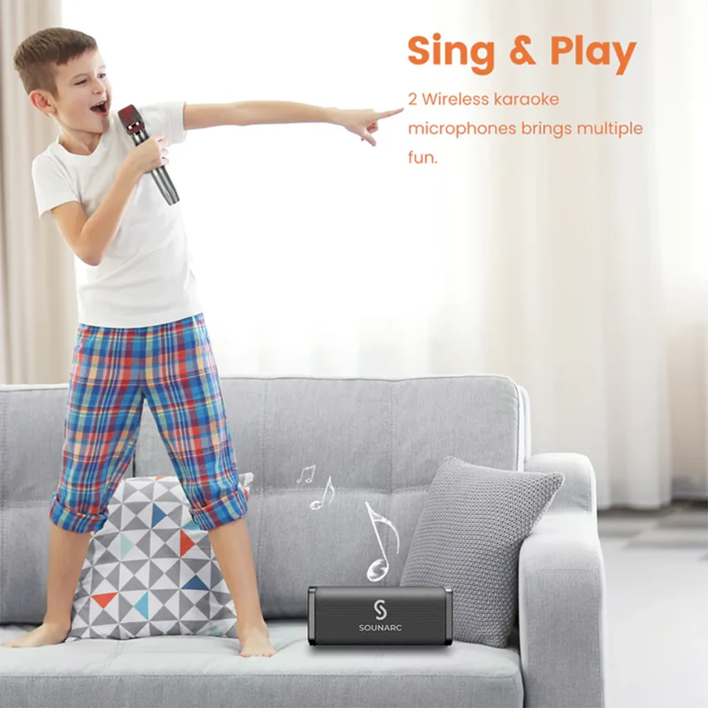 Loa Karaoke SOUNARC M1 (Tặng kèm 2 micro)