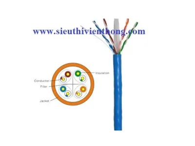 Cáp mạng COMMSCOPE/AMP CAT-6 UTP (1427254-6)