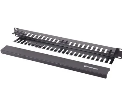 Thanh quản lý cáp ngang 2U Vietrack VRMH02-1P
