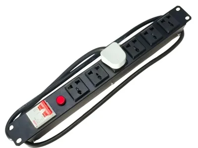 Thanh nguồn PDU 6 cổng rack 19” có CB ATC6-PUC