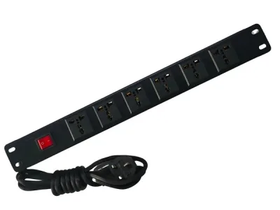 Thanh nguồn PDU 6 cổng rack 19” không CB ATC6-PU