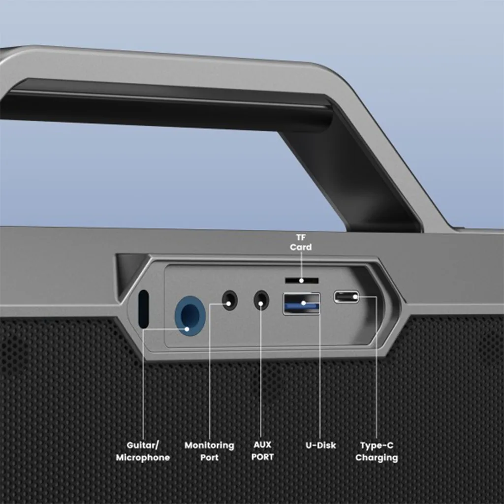 Loa karaoke kháng nước SOUNARC K1 (Tặng kèm 2 Micro)