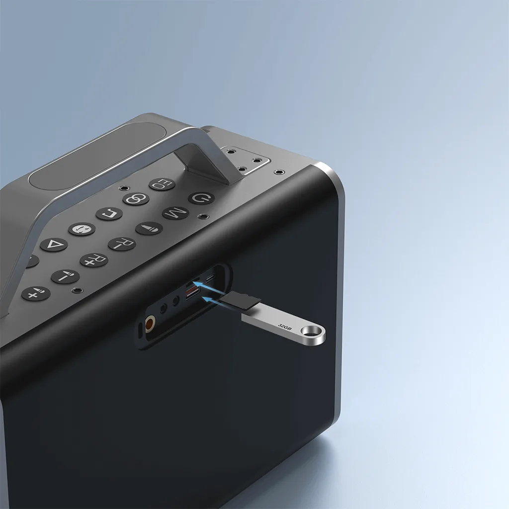 Loa karaoke kháng nước SOUNARC K2 ( Tặng kèm 2 Micro)