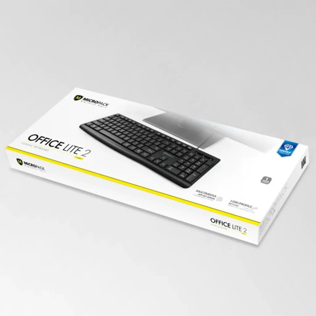 Bàn phím có dây MicroPack OFFICE LITE 2 K-206