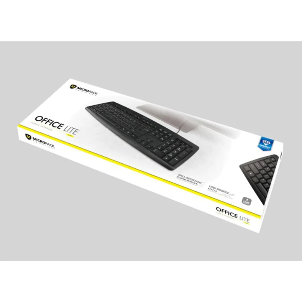 Bàn phím có dây MicroPack OFFICE LITE K203