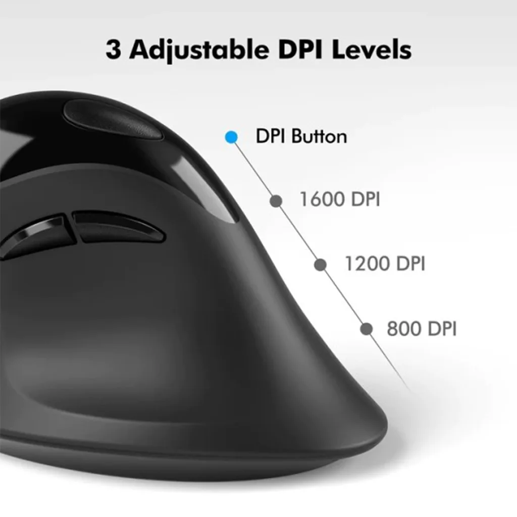 Chuột không dây MicroPack ERGO LIFT MP-V03W