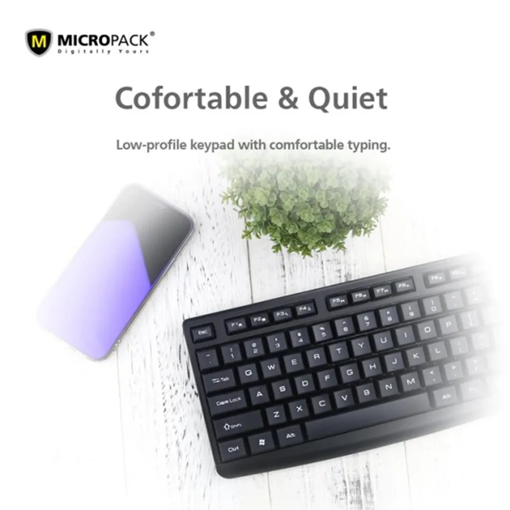 Bàn phím có dây MicroPack OFFICE LITE 2 K-206