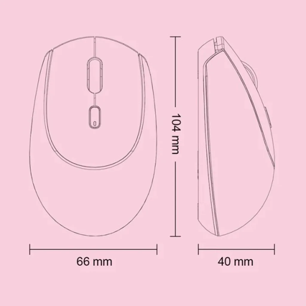 Chuột không dây MicroPack Soft Silicone Lifestyle MS-201W
