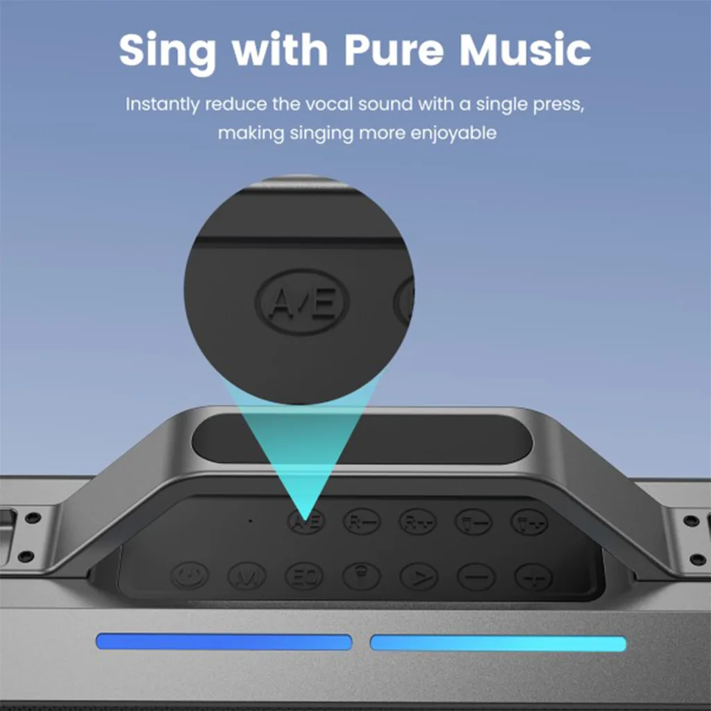 Loa karaoke kháng nước SOUNARC K1 (Tặng kèm 2 Micro)