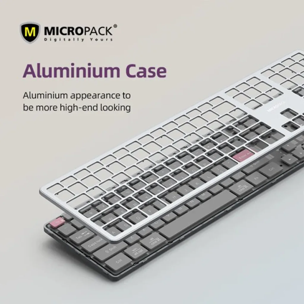 Bàn phím không dây MicroPack Lifestyle K-310W