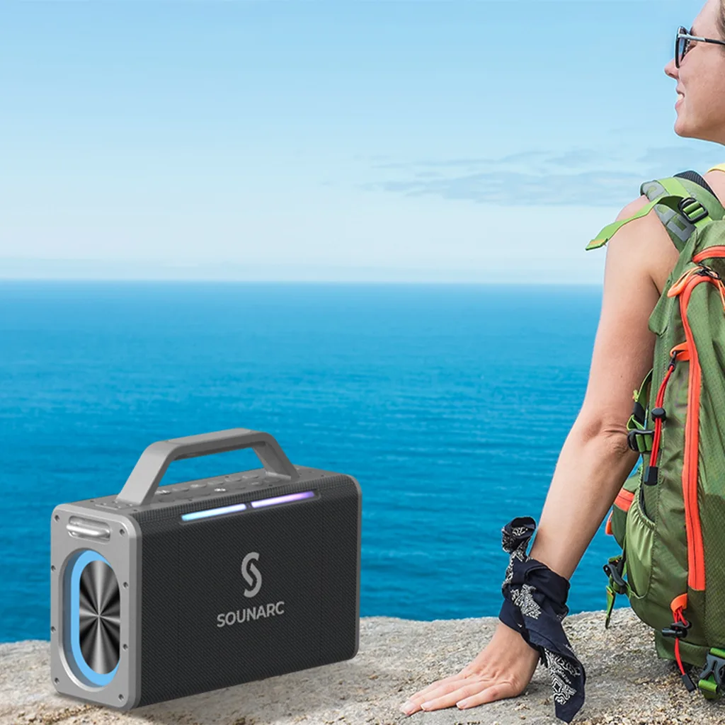 Loa karaoke kháng nước SOUNARC K2 ( Tặng kèm 2 Micro)