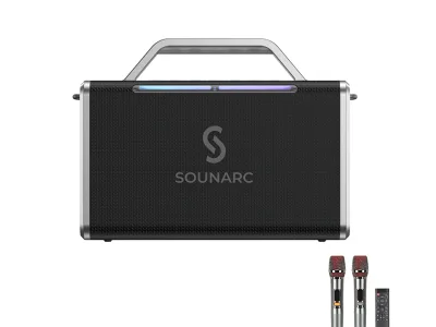 Loa karaoke kháng nước SOUNARC K2 ( Tặng kèm 2 Micro)