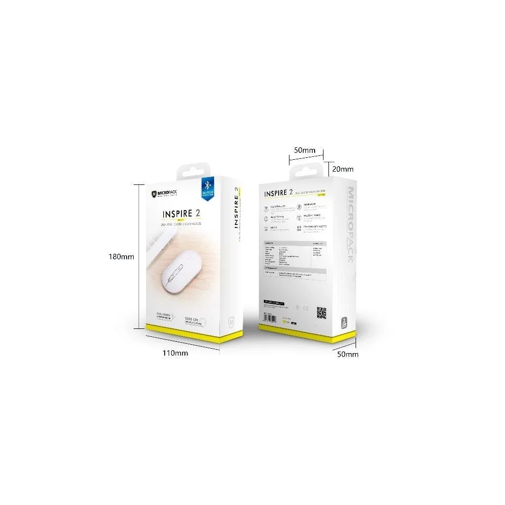 Chuột không dây MicroPack INSPIRE 2 MP-707B
