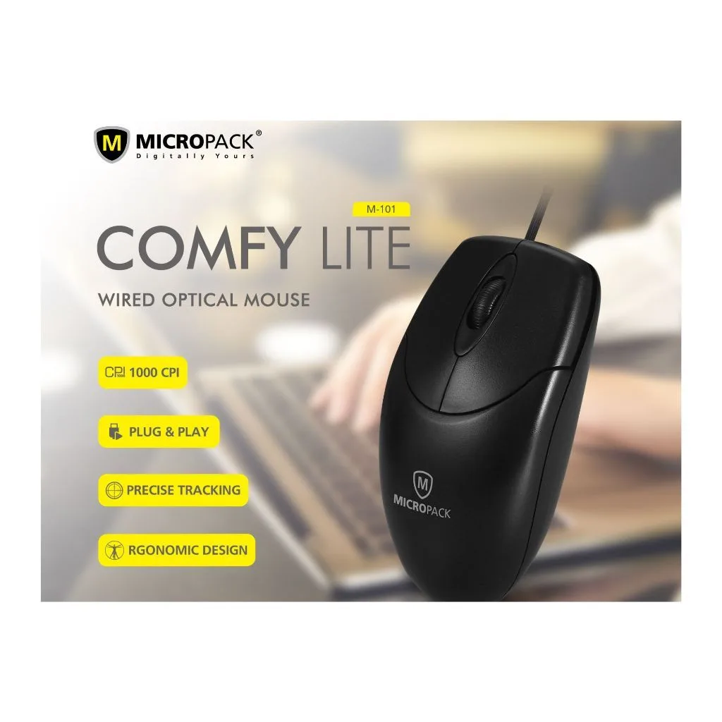 Chuột có dây MicroPack COMFY LITE M-101
