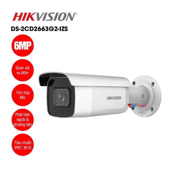 Camera Hikvision DS-2CD2663G2-IZS