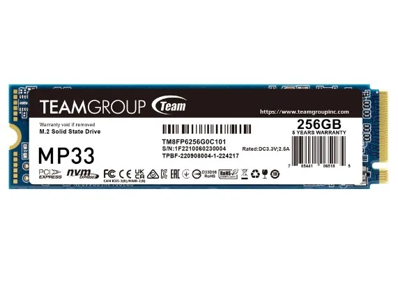 Ổ cứng gắn trong SSD TeamGroup MP33 512GB M.2 PCIe Gen3x4