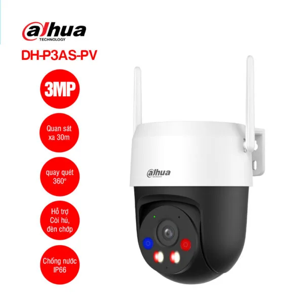 Camera DAHUA DH-P3AS-PV 3MP