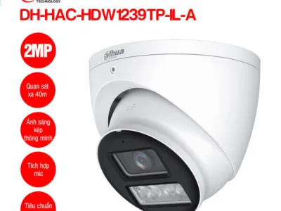 Camera HDCVI 2MP DAHUA DH-HAC-HDW1239TP-IL-A