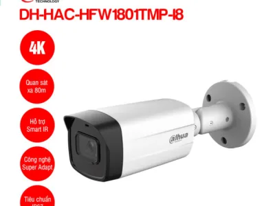 Camera DAHUA DH-HAC-HFW1801TMP-I8 4K