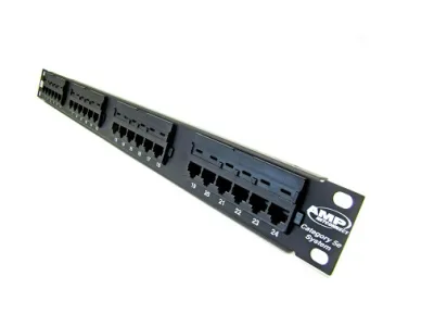 Patch panel 24 port CAT5E COMMSCOPE/AMP (1479154-2)