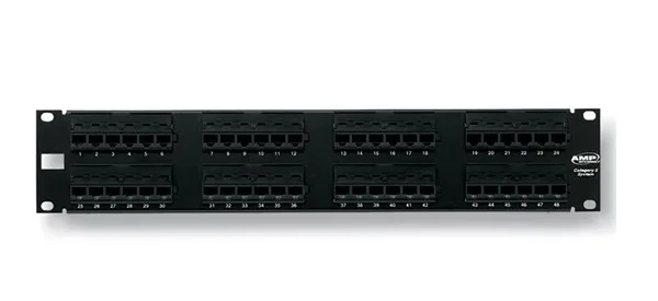Patch panel 48 port CAT5E COMMSCOPE/AMP (1479155-2)