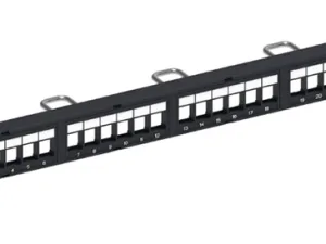 Patch panel 24 port COMMSCOPE CAT5E (760237040/9-1375191-2)