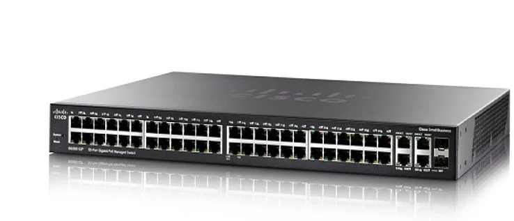 48-Port GE PoE Managed Switch CISCO SG350-52P-K9-EU