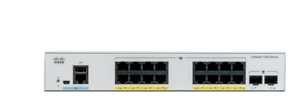 16-port GE Switch Cisco C1000-16FP-2G-L