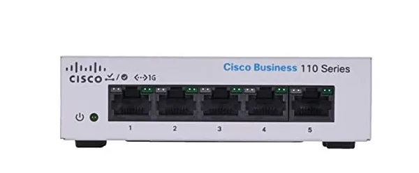 5-Port GE Unmanaged Switch CISCO CBS110-5T-D-EU