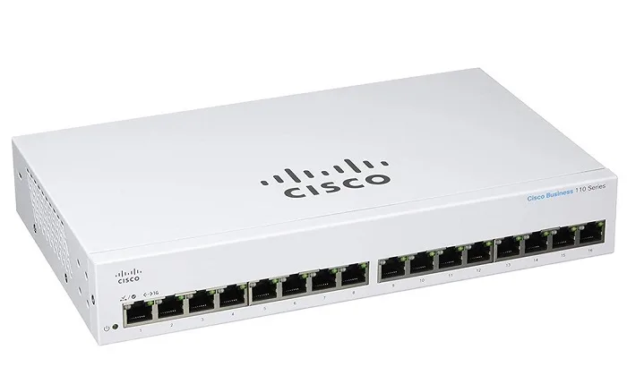 16-Port GE Unmanaged Switch CISCO CBS110-16T-EU