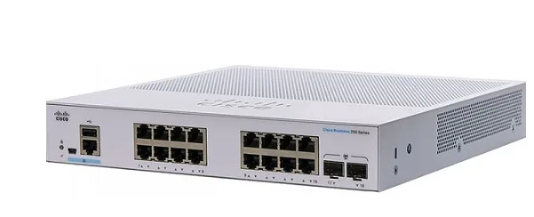 16-Port GE Smart Switch CBS250-16T-2G-EU