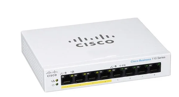 8-Port GE PoE Switch CISCO CBS110-8PP-D-EU