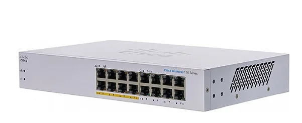16-Port GE PoE Switch CISCO CBS110-16PP-EU