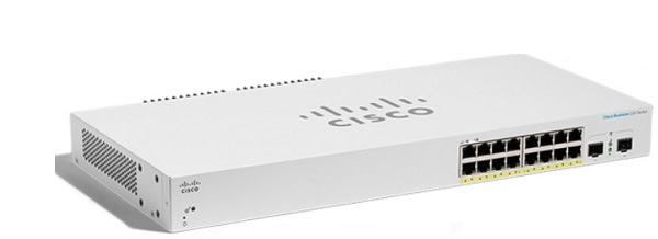 16-Port Gigabit Smart Switch CISCO CBS220-16T-2G-EU