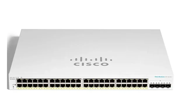 48-Port GE Smart Switch CISCO CBS220-48T-4G-EU
