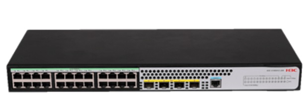 24-Port PoE GE Managed Switch H3C LS-1850V2-28X-HPWR-GL