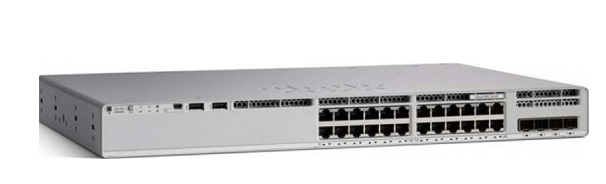 24-port Gigabit Switch Cisco C9300L-24T-4X-E