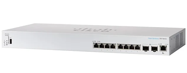 8-port 10GE, 2x10G SFP+ Switch CISCO CBS350-8XT