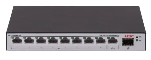 8-Port GE Web Managed Switch H3C S1600V2-10P