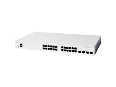 24-Port GE Switch Cisco C1300-24T-4X (kèm tai rack)