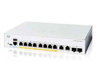 8-Port GE PoE+ Switch Cisco C1200-8P-E-2G