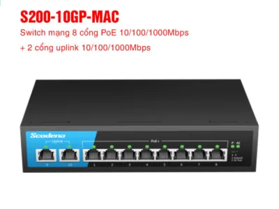 SCODENO S200-10GP-MAC