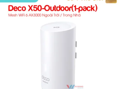Hệ thống Mesh WiFi 6 AX3000 TP-Link Deco X50-Outdoor(1-pack)