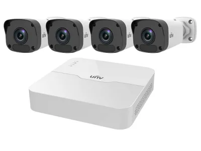 Bộ đầu ghi hình IP 4 kênh + camera IP 2.0 Megapixel UNV KIT IPC2122LR3-PF40-D