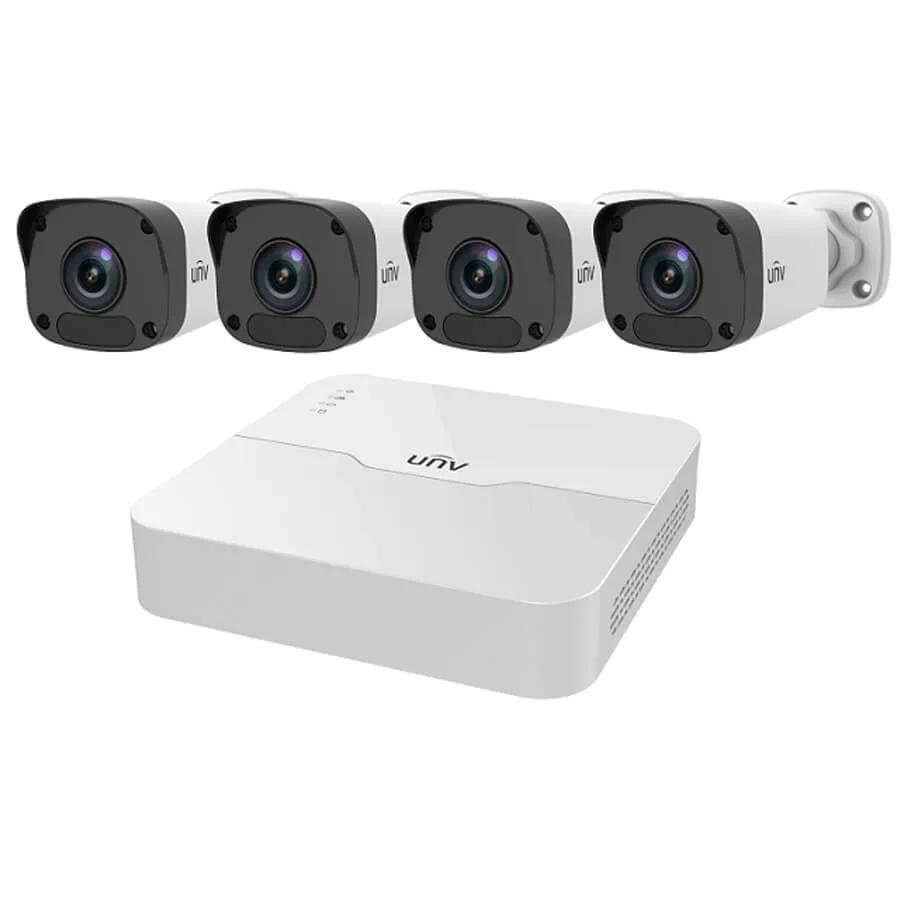 Bộ đầu ghi hình IP 4 kênh + camera IP 2.0 Megapixel UNV KIT IPC2122LR3-PF40-D