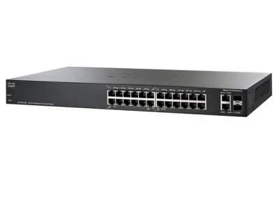 24-Port Gigabit PoE Smart Switch CISCO SG250-26P-K9-EU