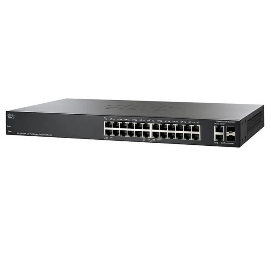 24-Port Gigabit PoE Smart Switch CISCO SG250-26P-K9-EU