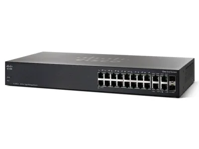 16-Port Gigabit Managed Switch CISCO SG350-20-K9-EU