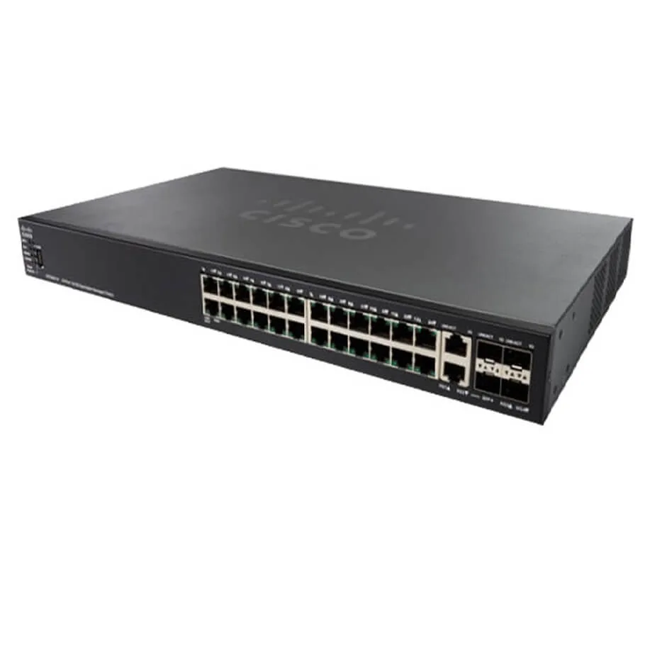 24-Port GE Stackable Managed Switch CISCO SG550X-24-K9-EU