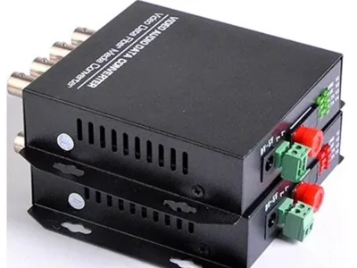 Bộ chuyển đổi Quang HDTEC Video Converter 4 Port BNC + RS485 Data